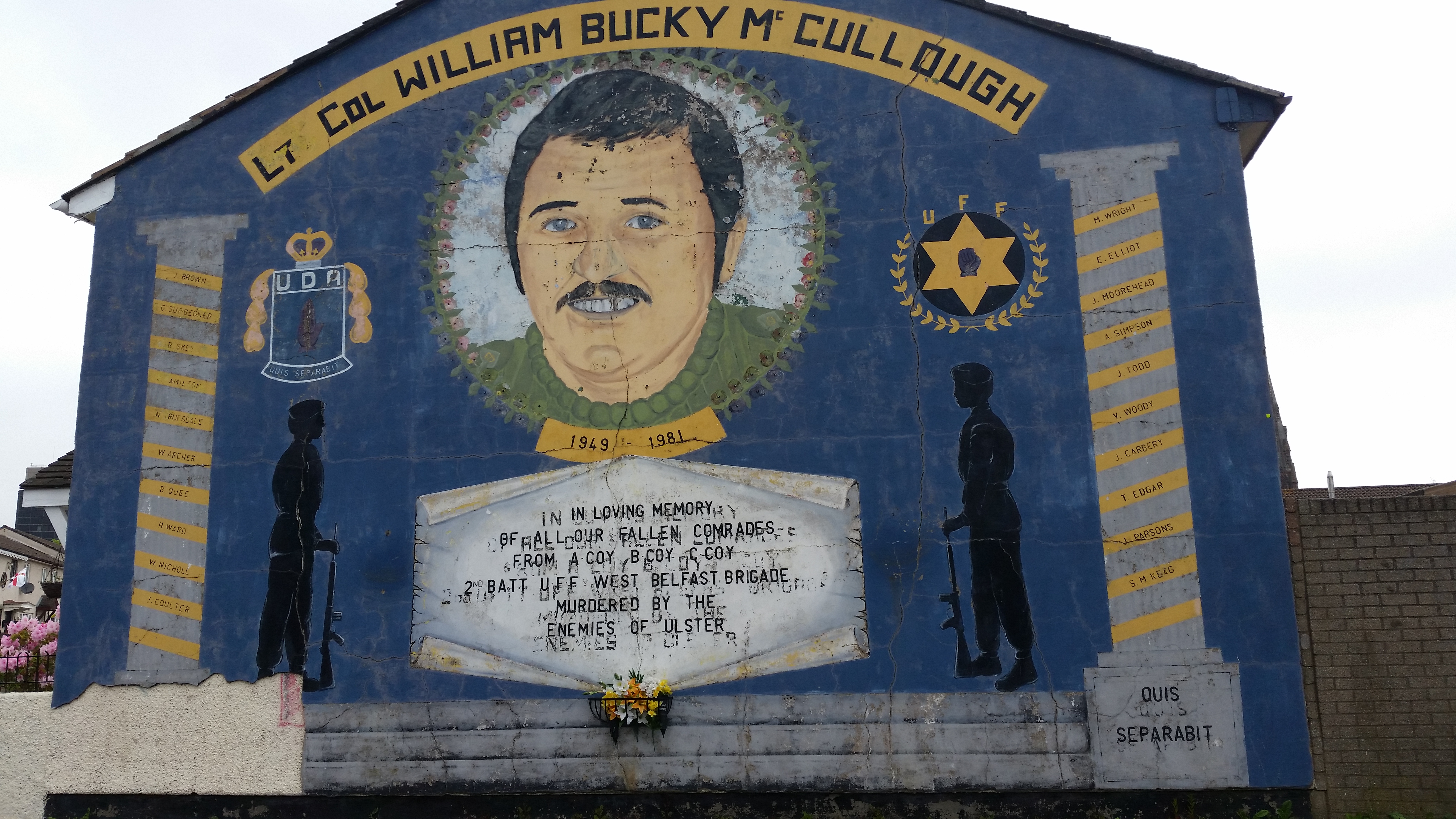 A Protestant/Loyalist Mural