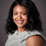Kimberlyn Ellis, the research study coordinator and a third-year PhD student in the Graduate Program in Human Genetics