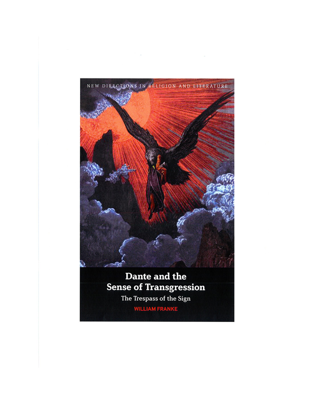Dante and the Sense of Transgression - cover jpeg