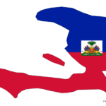haitian flag map