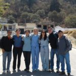 Christina Marmol, MD candidate, with American volunteers and Guatemalan medical students who staff Primeros Pasos clinic.