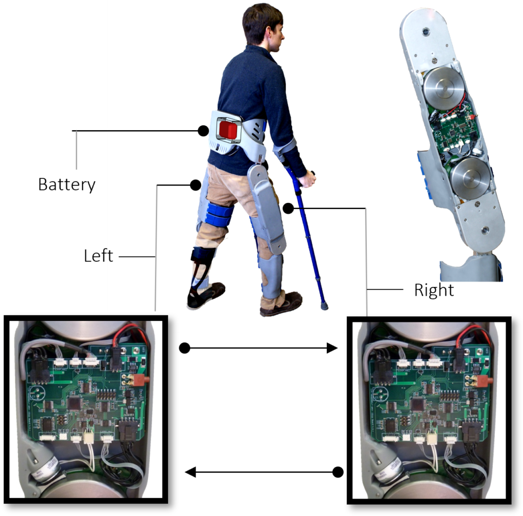 Ryan in exoskeleton