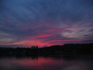 Sunset at Joe's Pond