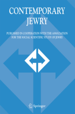 Contemporary Jewry Journal Cover