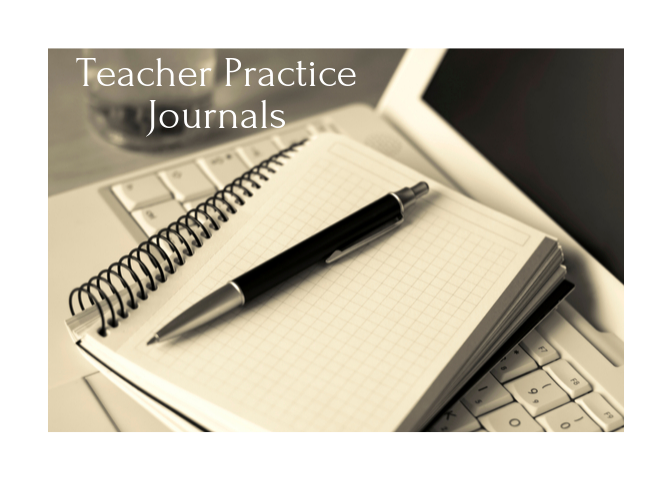 Teacher Practice Journals Title Image