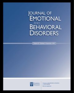 Click to access subscription page for the Journal of Emotional and Behavioral Disorders research journal