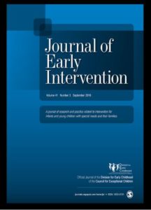 Click to access subscription page for the Journal of Early Intervention research journal