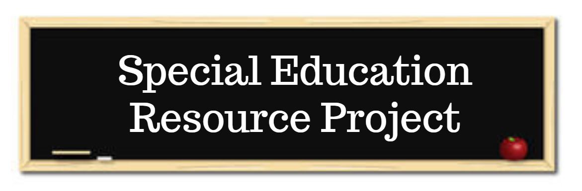 Special Education Resource Project Title Image