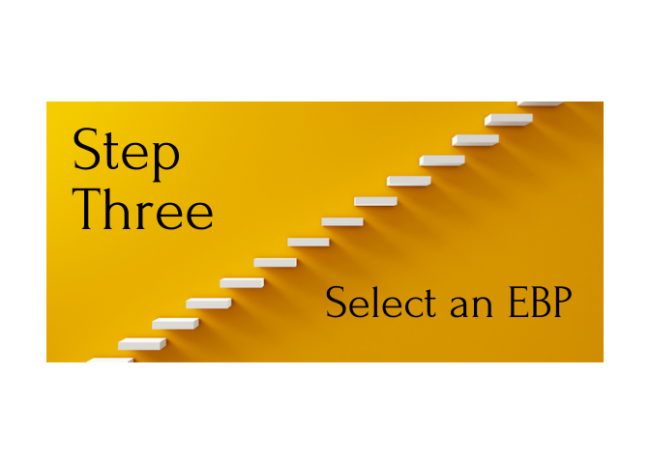 Step Three - Select an EBP Title Image