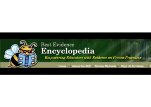 To access the website for the Best Evidence Encyclopedia, click on the image
