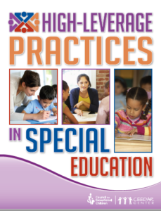 Book Cover for High-Leverage Practices in Special Education