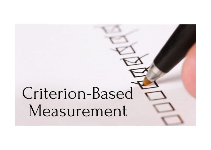 Criterion-Based Measurement Title Image